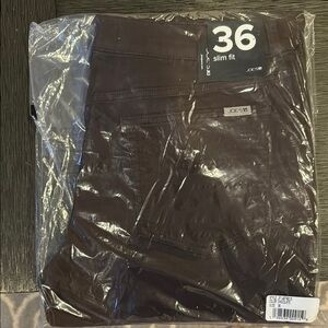 Joe's Jeans chocolate / Dark Brown Slim Fit Denim